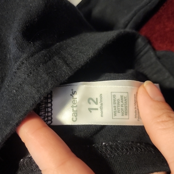 Halloween Skeleton Baby Pjs - Picture 3 of 3